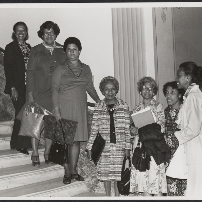Group portrait of Black Women Oral History Project Advisory Board