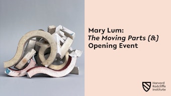 Play video of Mary Lum: The Moving Parts (&) Opening Event