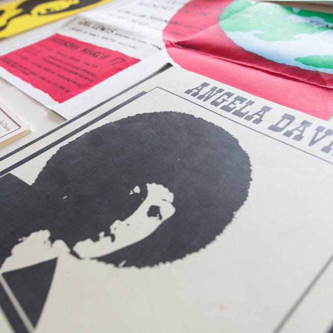 Items from the Angela Y. Davis Papers