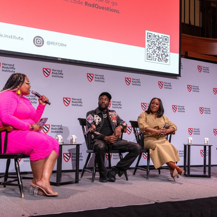 Brittany White, Meek Mill, and others in conversation at Harvard Radcliffe Institute event