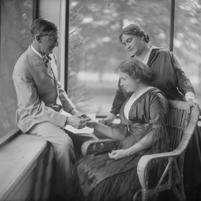 Photograph of Hellen Keller