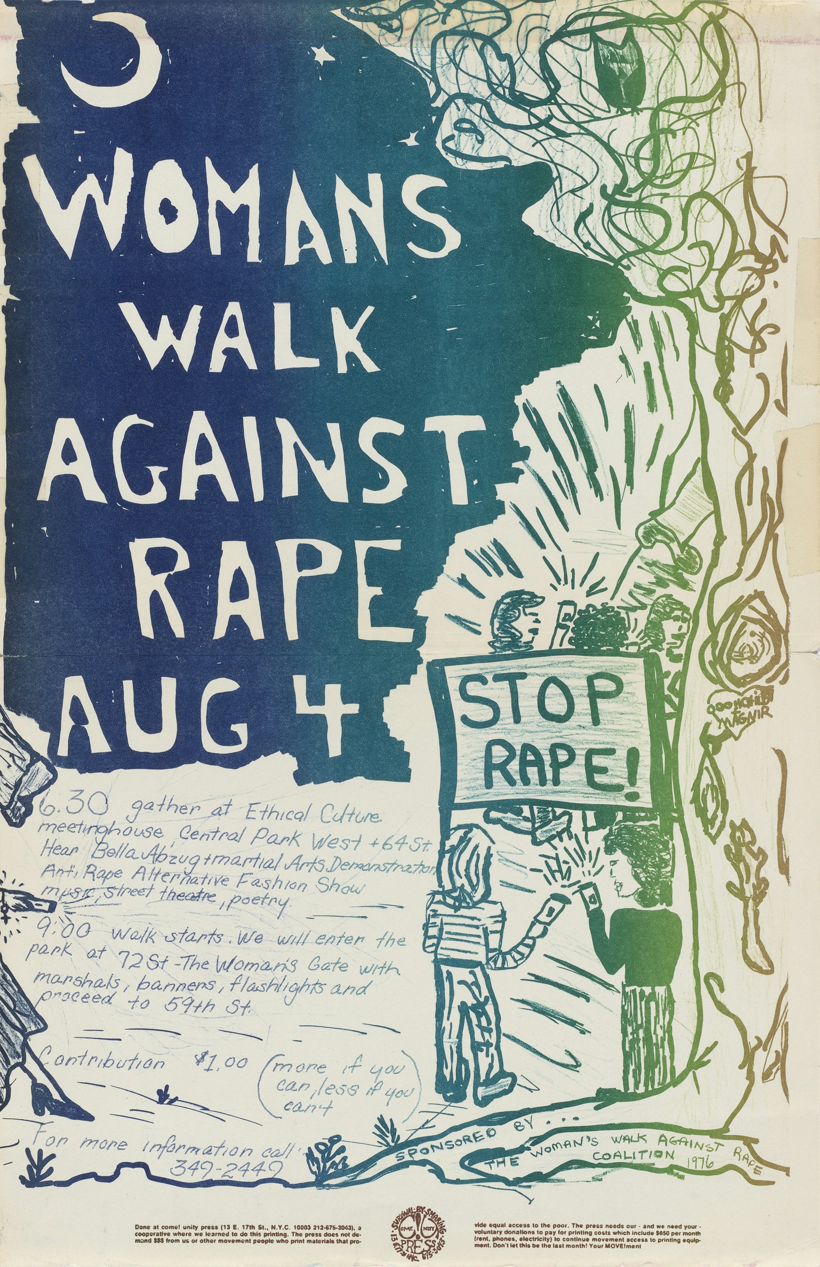 2023 12 15 Womens Walk Against Rape Poster Wd Bako 05 Radcliffe Jf