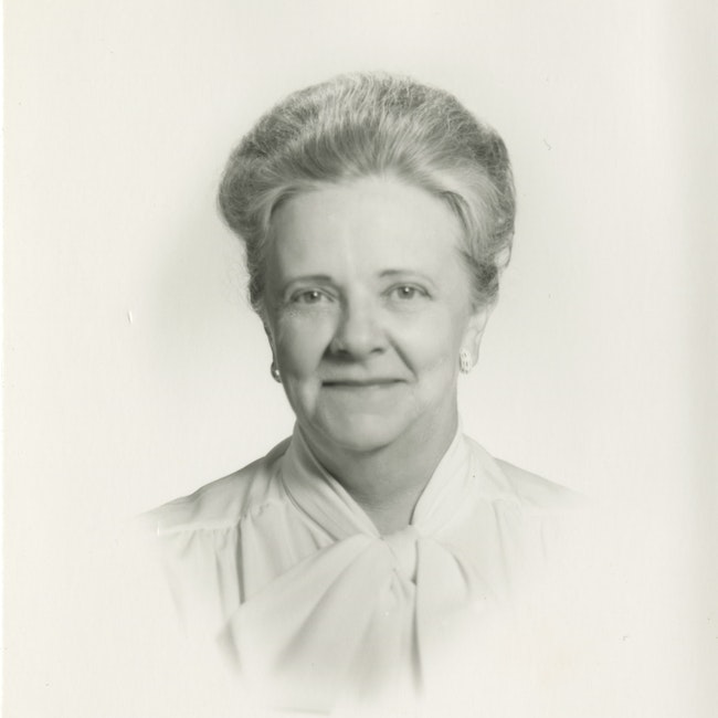 Formal portrait of Eunice Howe