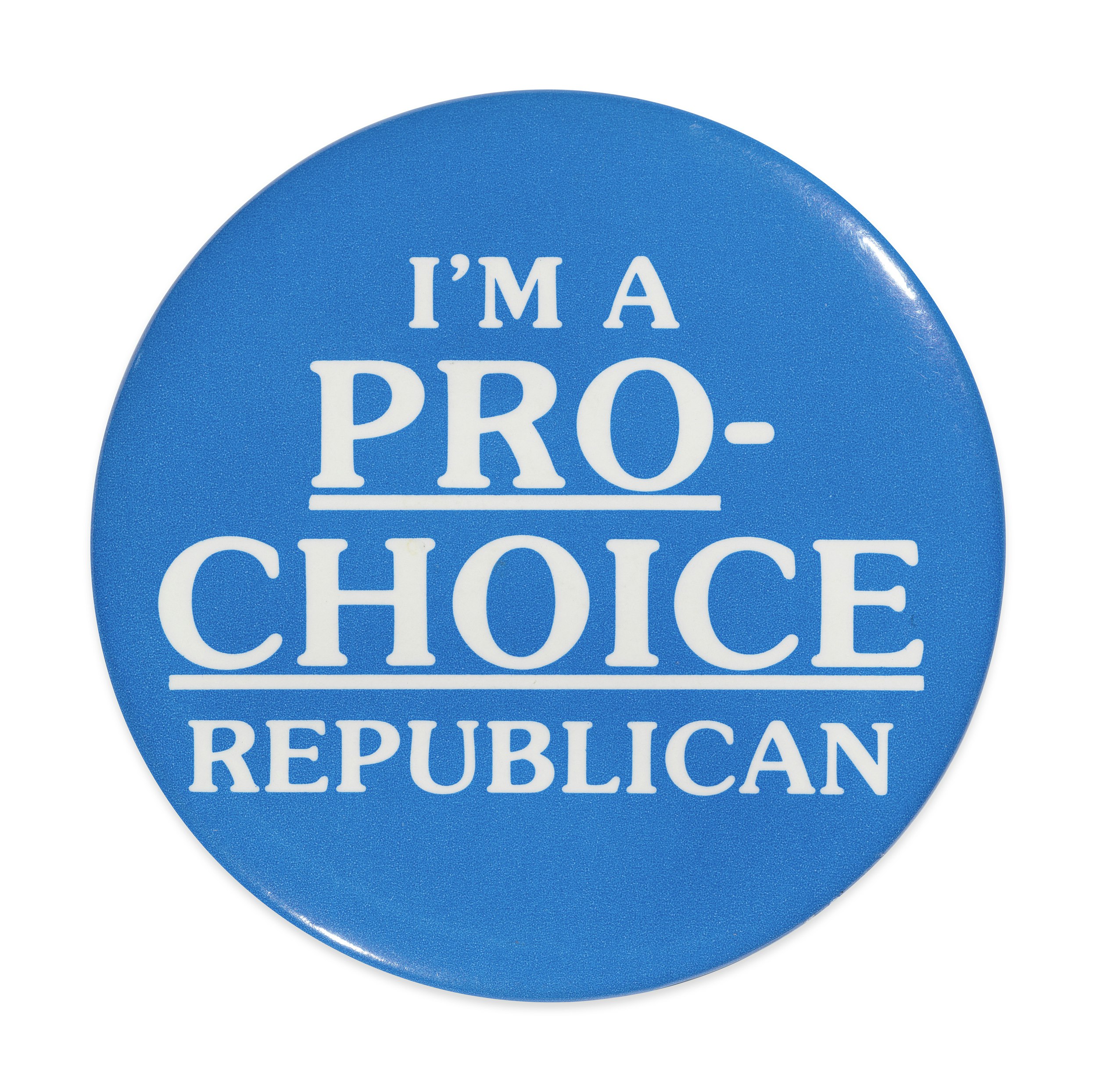 Julia Featheringill Courtesy Pro Choice Republican Button