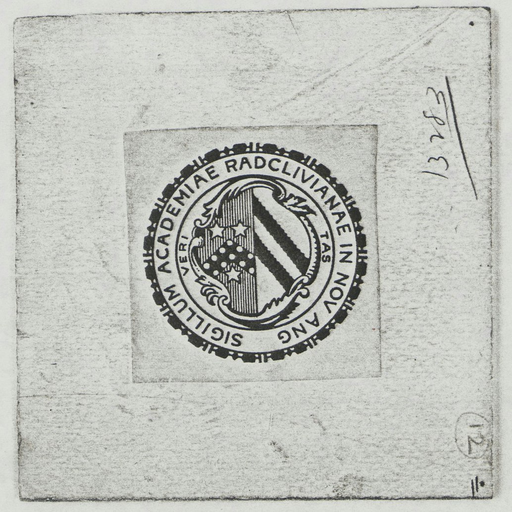 Radcliffe College Coat Of Arms Schlesinger
